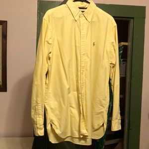 Ralph Lauren Yellow Button-Up